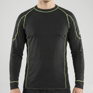 T-shirt REWARD TERMOAKTYWNY z długim rękawem Czarno-Zielony