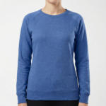 Bluza MERGER damska Niebieski-Melanż