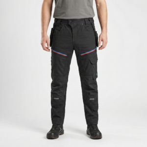 Spodnie do pasa CXS LEONIS Niebiesko-Czerwone