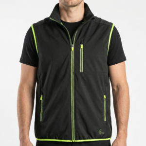 Bezrękawnik PASO Czarno-Żółty