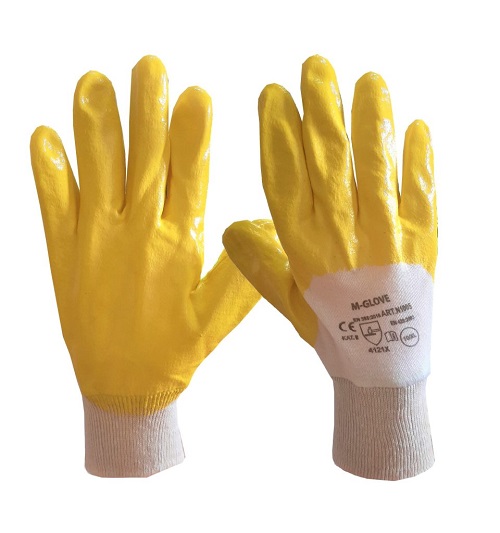 Rękawice M-GLOVE N1005 yellow 4121X