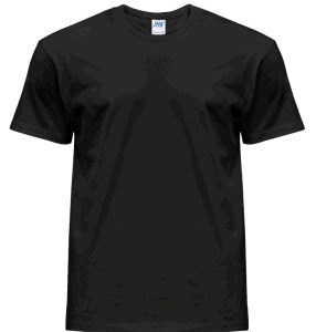 T-shirt (BK) Czarny 155g
