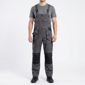 Ogrodniczki CXS ORION KRYSTOF Szaro-Czarne