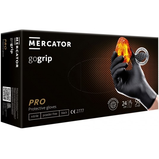 Rękawice Nitrylowe MERCATOR GOGRIP